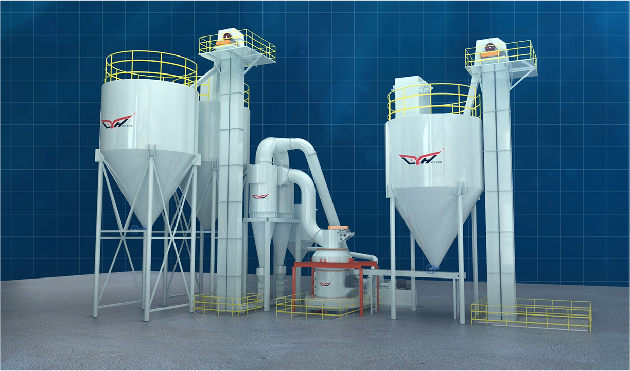 Lyh998 4 Roller Raymond Mahling Pendulum Mill